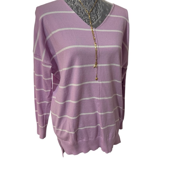 Cents of Style Emmy Striped Sweater - Picture 1 of 9